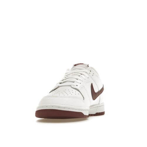 Кроссы Nike Dunk Low Retro White Night Maroon - мужская сетка размеров