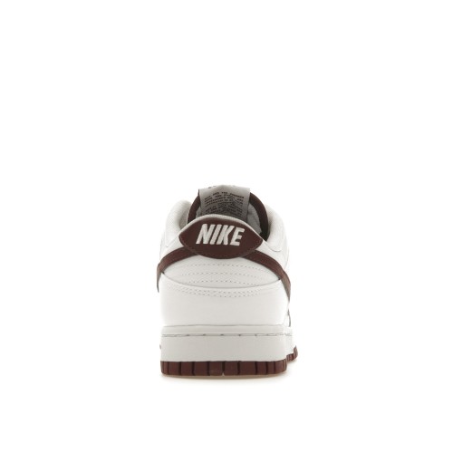 Кроссы Nike Dunk Low Retro White Night Maroon - мужская сетка размеров