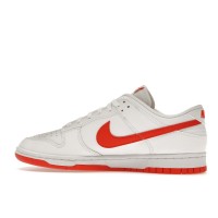 Кроссовки Nike Dunk Low Retro White Picante Red