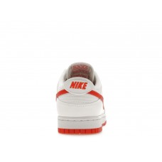Кроссовки Nike Dunk Low Retro White Picante Red