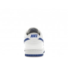 Кроссовки Nike Dunk Low White Hyper Royal