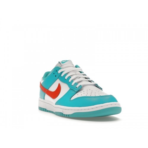 Кроссы Nike Dunk Low Miami Dolphins - мужская сетка размеров