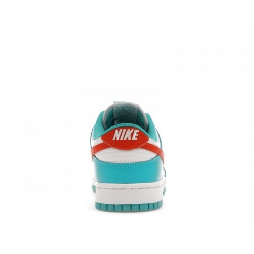 Кроссы Nike Dunk Low Miami Dolphins - мужская сетка размеров