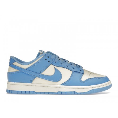 Кроссы Nike Dunk Low Retro University Blue - мужская сетка размеров