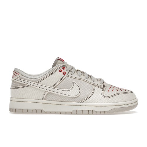 Кроссы Nike Dunk Low Light Orewood Brown Sashiko - мужская сетка размеров