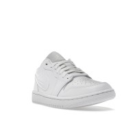 Женские Jordan 1 Low Triple White (2022) (W)