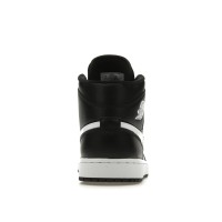 Женские Jordan 1 Mid Black White (W)