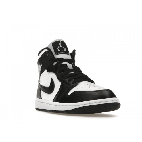 Кроссы Jordan 1 Mid Panda (W) - женская сетка размеров