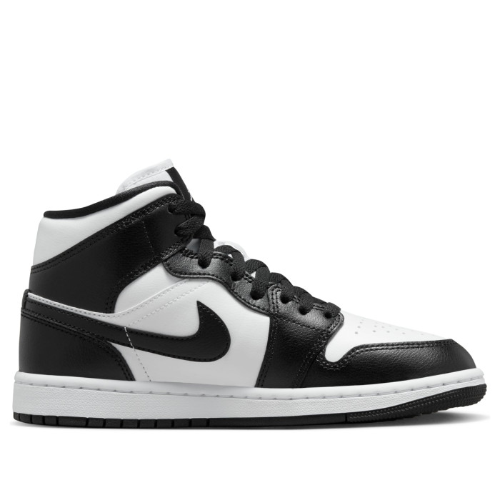 Wmns Air Jordan 1 Mid Panda - женская сетка размеров Wmns Air Jordan 1 Mid Panda - женская сетка размеров