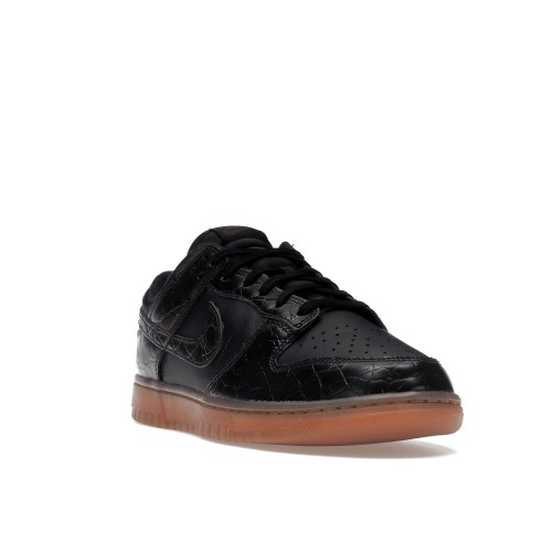 Кроссы Nike Dunk Low Velvet Brown Black - мужская сетка размеров