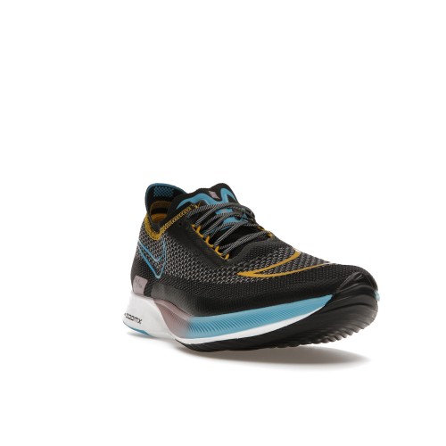 Кроссы Nike ZoomX Streakfly Dark Sulphur Chlorine Blue - мужская сетка размеров