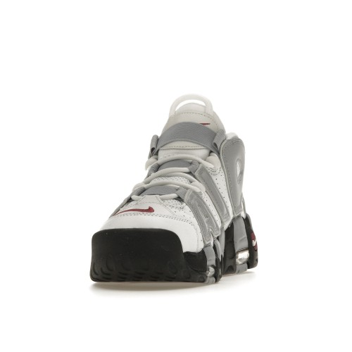 Кроссы Nike Air More Uptempo Rosewood Wolf Grey (W) - женская сетка размеров