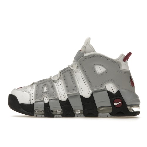 Кроссы Nike Air More Uptempo Rosewood Wolf Grey (W) - женская сетка размеров