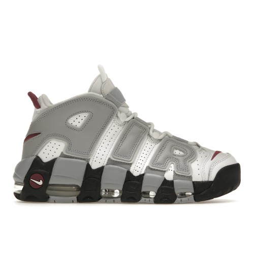 Кроссы Nike Air More Uptempo Rosewood Wolf Grey (W) - женская сетка размеров