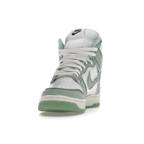Кроссы Nike Dunk High 1985 Enamel Green Denim (W) - женская сетка размеров