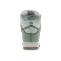 Женские кроссовки Nike Dunk High 1985 Enamel Green Denim (W)