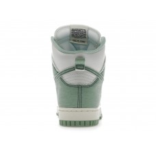 Женские кроссовки Nike Dunk High 1985 Enamel Green Denim (W)
