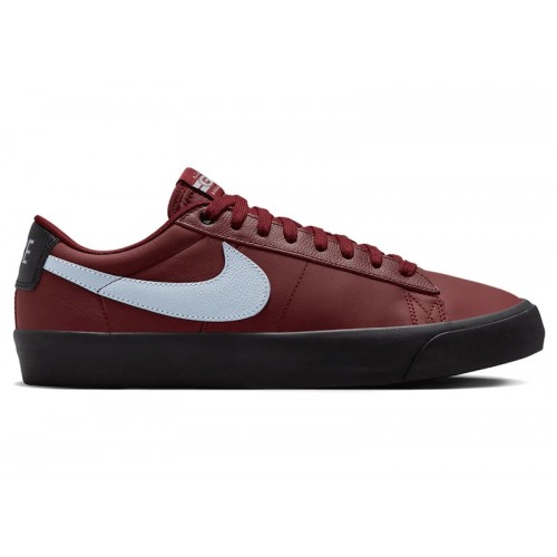 Кроссы Nike SB Zoom Blazer Low Pro GT Dark Team Red - мужская сетка размеров