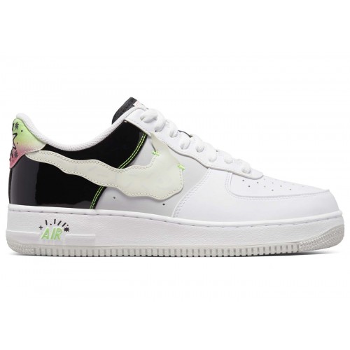 Кроссы Nike Air Force 1 Low 07 LV8 Pop Art White - мужская сетка размеров