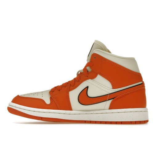 Кроссы Jordan 1 Mid SE Sport Spice (W) - женская сетка размеров