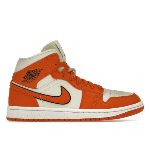 Кроссы Jordan 1 Mid SE Sport Spice (W) - женская сетка размеров