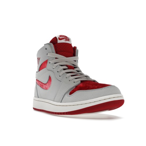 Кроссы Jordan 1 High Zoom Air CMFT 2 Valentines Day (2023) (W) - женская сетка размеров