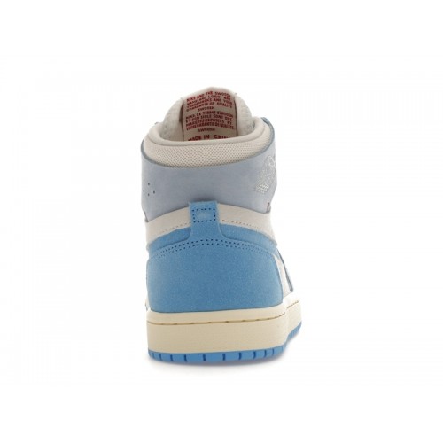 Wmns Air Jordan 1 High Zoom Comfort 2 University Blue - женская сетка размеров