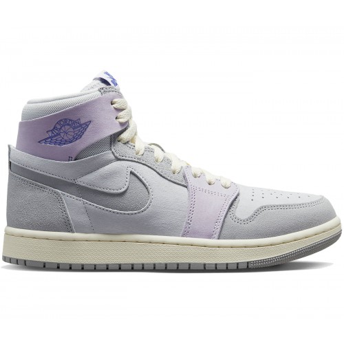 Кроссы Jordan 1 High Zoom Air CMFT 2 Barely Grape (W) - женская сетка размеров