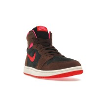 Женские Jordan 1 High Zoom Air CMFT 2 Cacao Wow Picante Red (W)