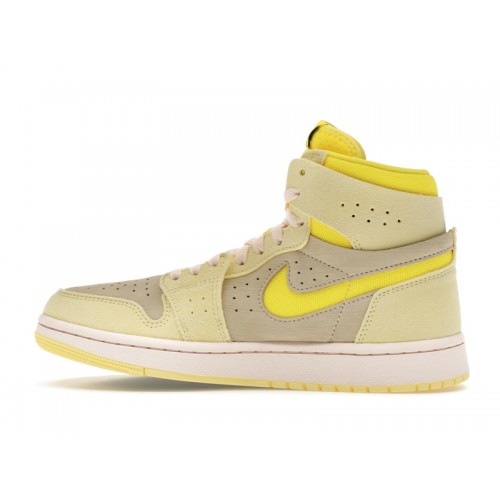 Wmns Air Jordan 1 High Zoom Comfort 2 Citron Tint - женская сетка размеров