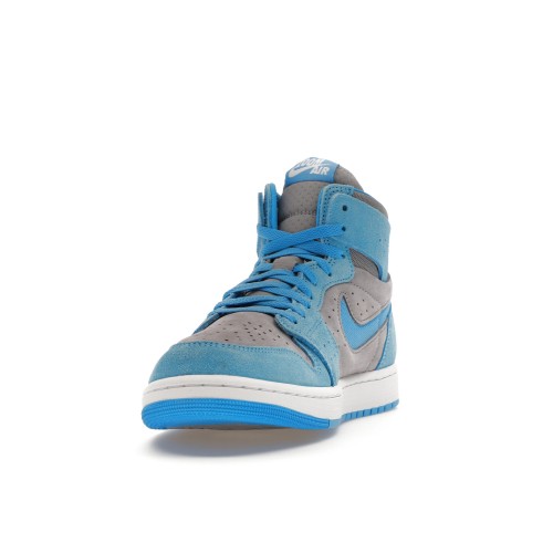 Кроссы Jordan 1 High Zoom Air CMFT 2 Cement University Blue - мужская сетка размеров