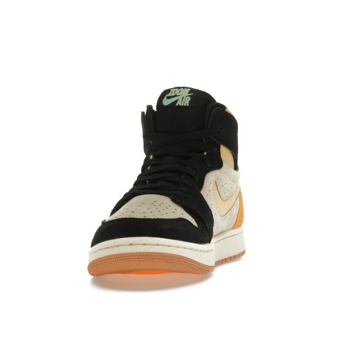 Кроссы Jordan 1 High Zoom Air CMFT 2 Muslin Vivid Orange - мужская сетка размеров