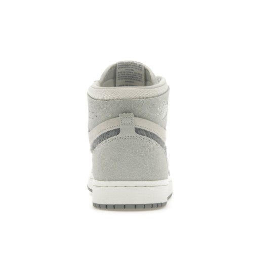 Кроссы Jordan 1 High Zoom Air CMFT 2 Particle Grey - мужская сетка размеров