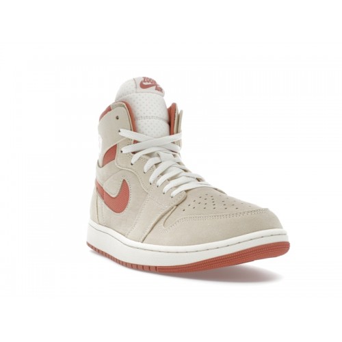 Air Jordan 1 High Zoom Comfort 2 Sail Burnt Sunrise - мужская сетка размеров