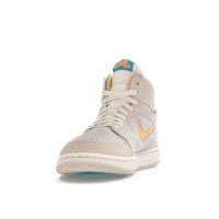 Кроссовки Jordan 1 Zoom CMFT 2 Orewood Brown Bright Citrus Sail