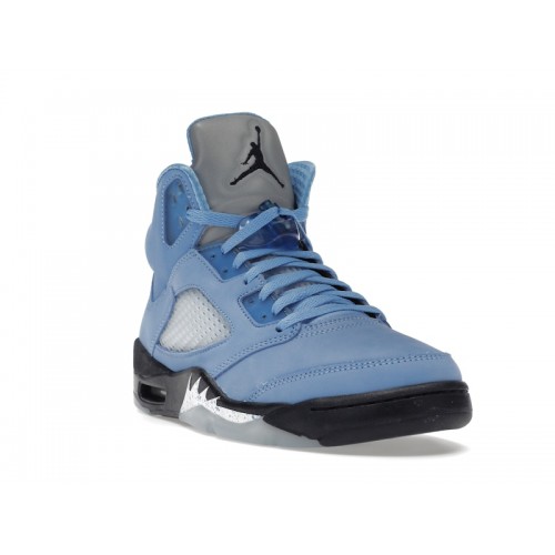 Кроссы Jordan 5 Retro UNC University Blue - мужская сетка размеров