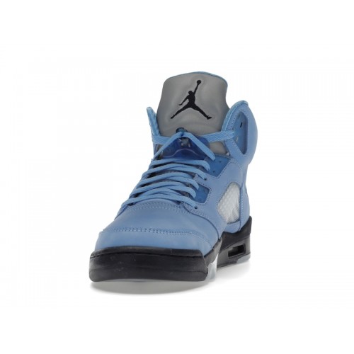 Кроссы Jordan 5 Retro UNC University Blue - мужская сетка размеров