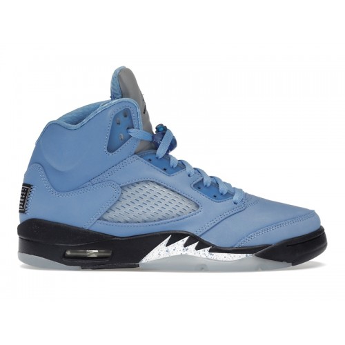 Кроссы Jordan 5 Retro UNC University Blue - мужская сетка размеров