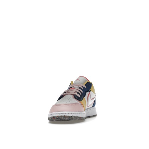 Кроссы Jordan 1 Low SE Multi Canvas (GS) - Подростковая сетка размеров