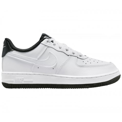 Nike Air Force 1 White Black (PS) - детская сетка размеров