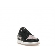 Подростковые Jordan 1 Low SE Black Iced Lilac (GS)