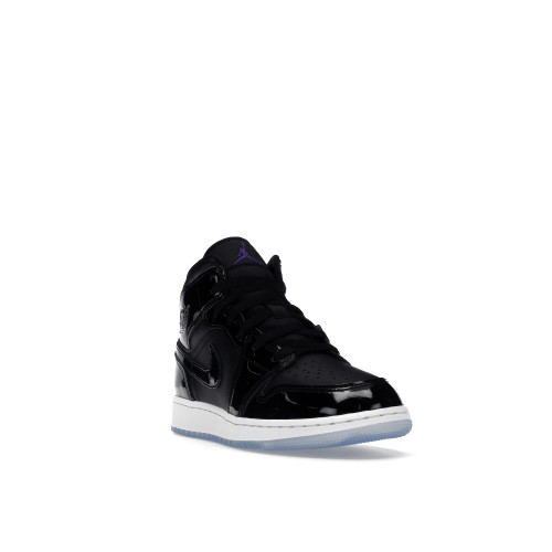 Кроссы Jordan 1 Mid SE Space Jam (GS) - подростковая сетка размеров