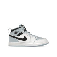 Детские кроссовки Jordan 1 Mid SE Ice Blue (2023) (PS)