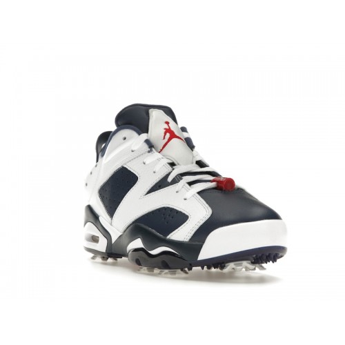 Air Jordan 6 Retro Low Golf Olympic - мужская сетка размеров