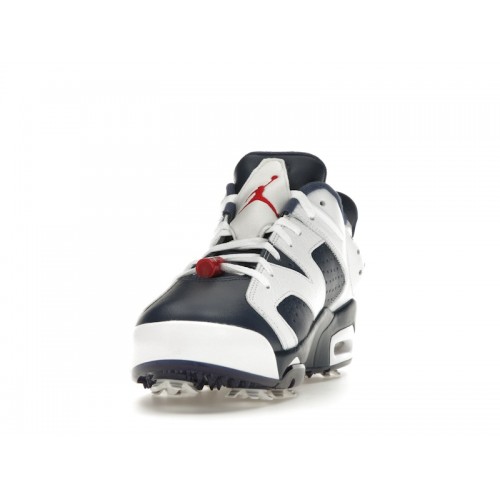 Air Jordan 6 Retro Low Golf Olympic - мужская сетка размеров