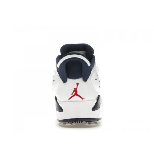 Air Jordan 6 Retro Low Golf Olympic - мужская сетка размеров