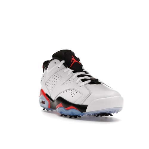 Кроссы Jordan 6 Retro Low Golf White Infrared - мужская сетка размеров