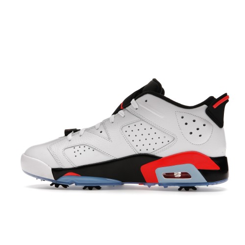 Кроссы Jordan 6 Retro Low Golf White Infrared - мужская сетка размеров