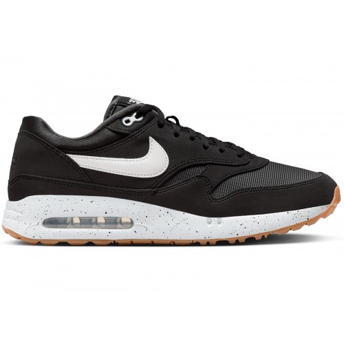 Кроссы Nike Air Max 1 86 OG Golf Big Bubble Black White Gum - мужская сетка размеров