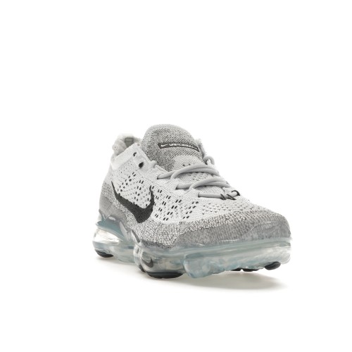 Кроссы Nike Air VaporMax 2023 Flyknit Pure Platinum Anthracite - мужская сетка размеров